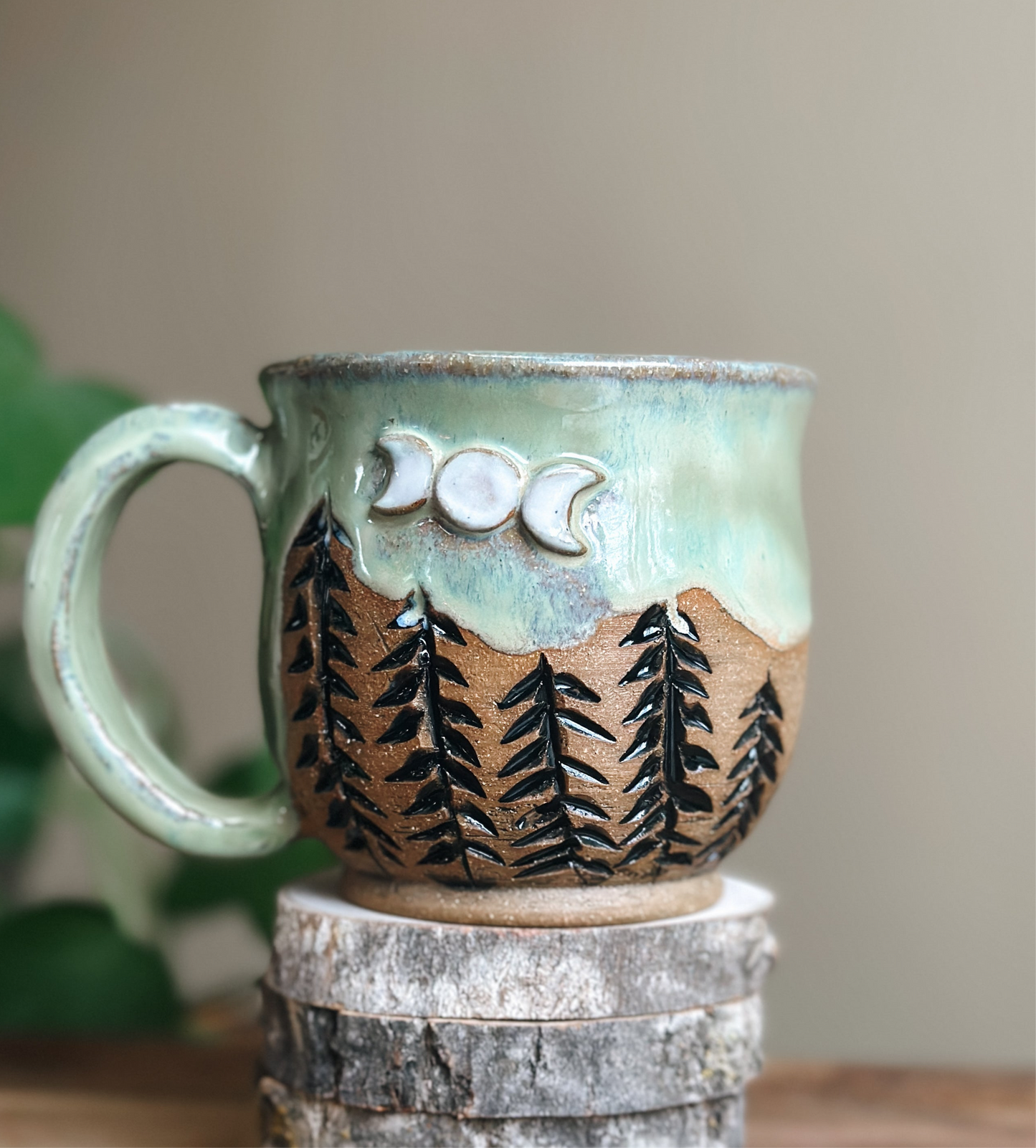 07 Tree Mug - Emerald