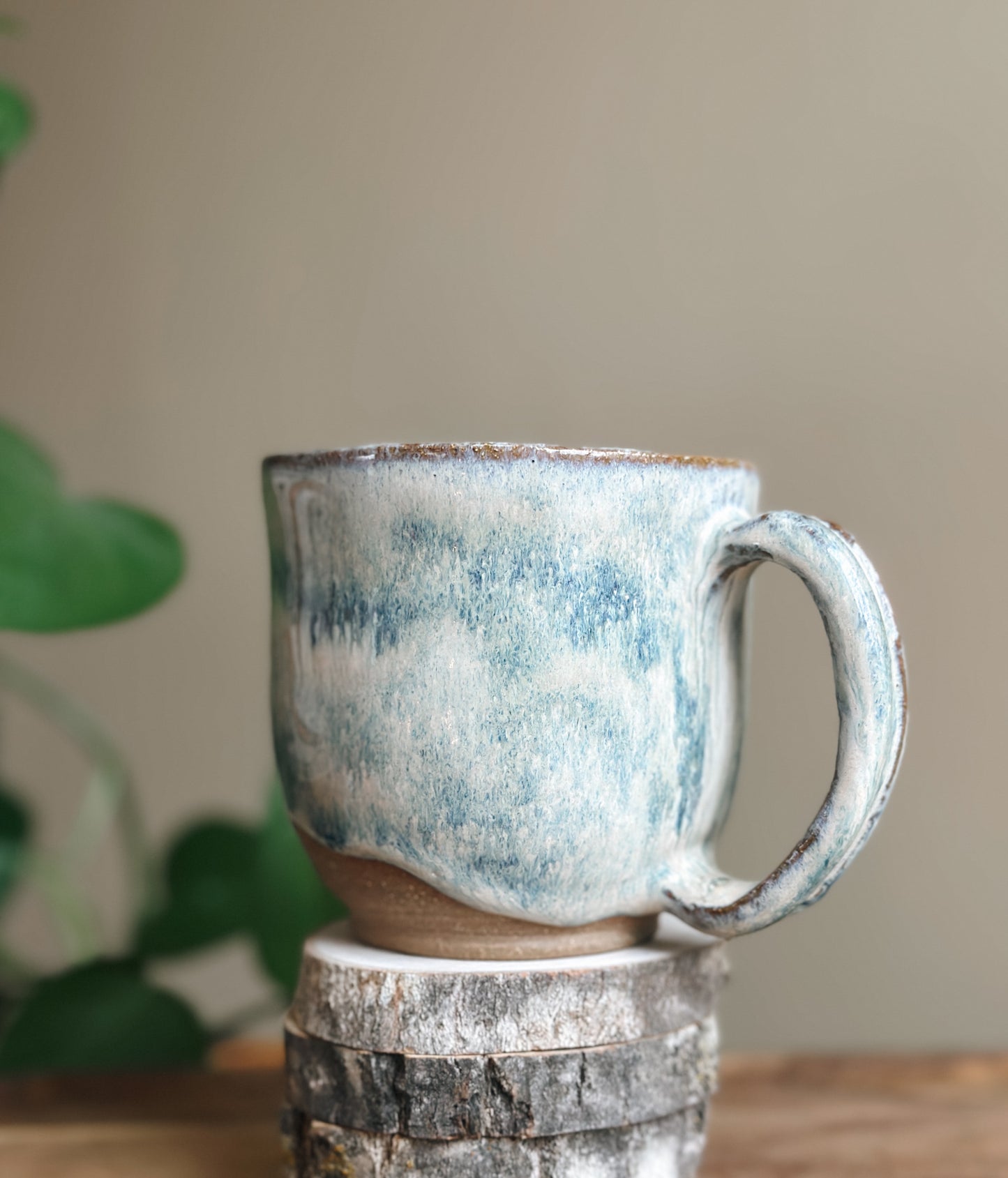 08 Heart Mug - Mist