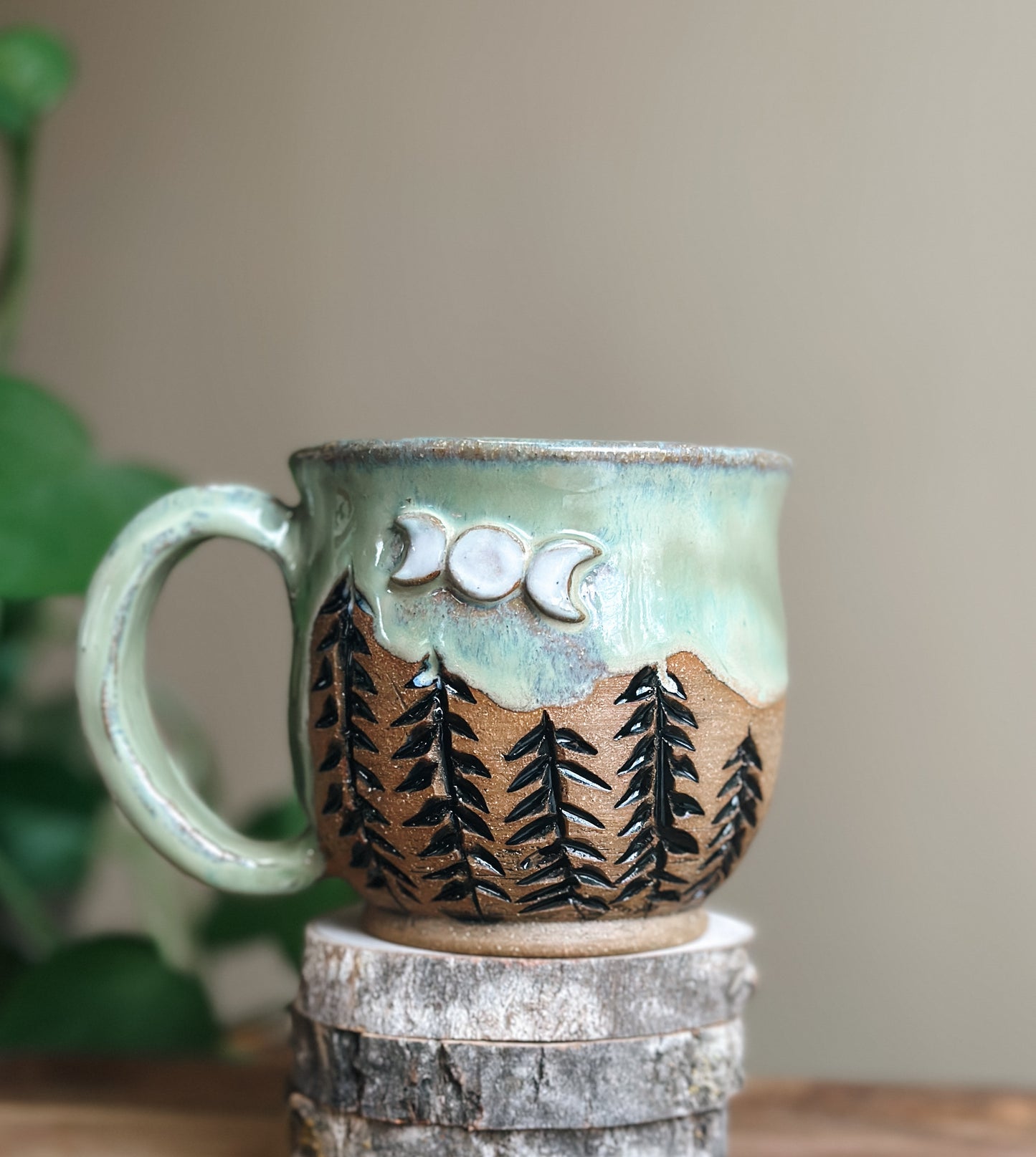 07 Tree Mug - Emerald