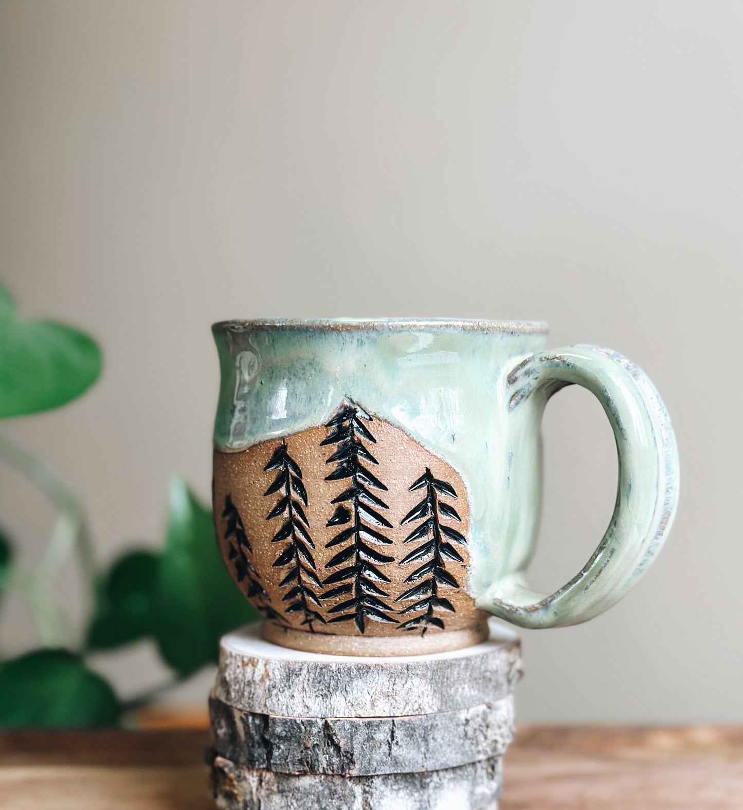 07 Tree Mug - Emerald