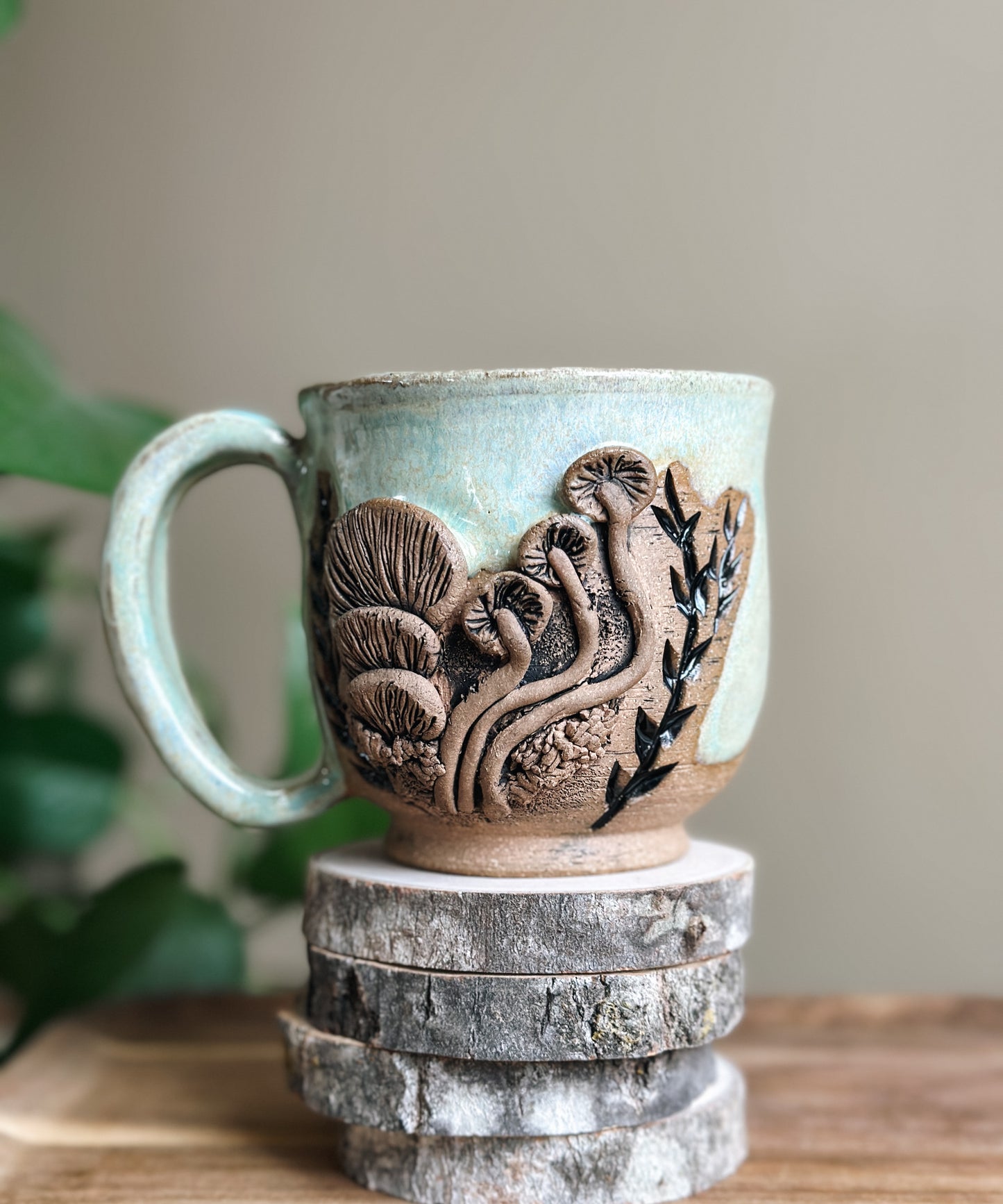 02 Mushroom Mug - Mint